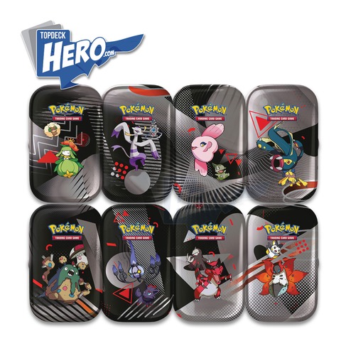 Pokemon Scarlet & Violet - SV10.5 Unova 8ct Mini Tin Display